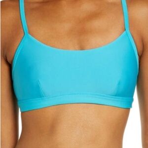 Alo yoga AIRLIFT INTRIGUE BRA - BRIGHT AQUA XS